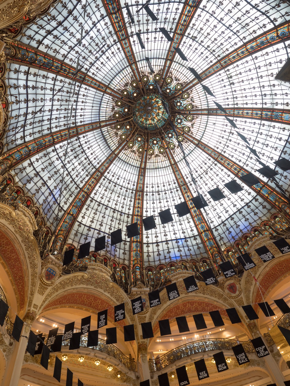 La coupole des Galeries-Lafayette