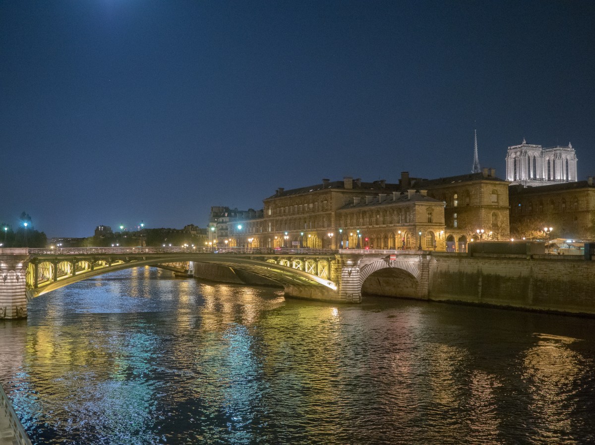Vue du Pont au Double à l&rsquo;île de la&nbsp;Cité